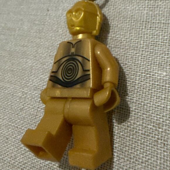 Star Wars C-3PO Gold Droid Minifigure Keychain Toy Collectible - Picture 10 of 17